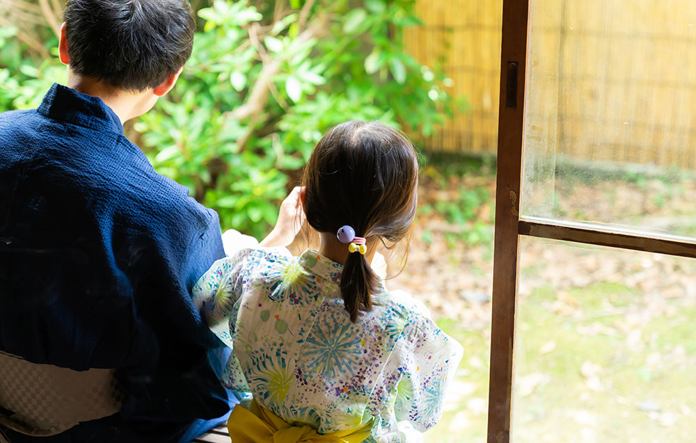伝統文化こども教室2025｜⑨親子でゆかたを着てみよう