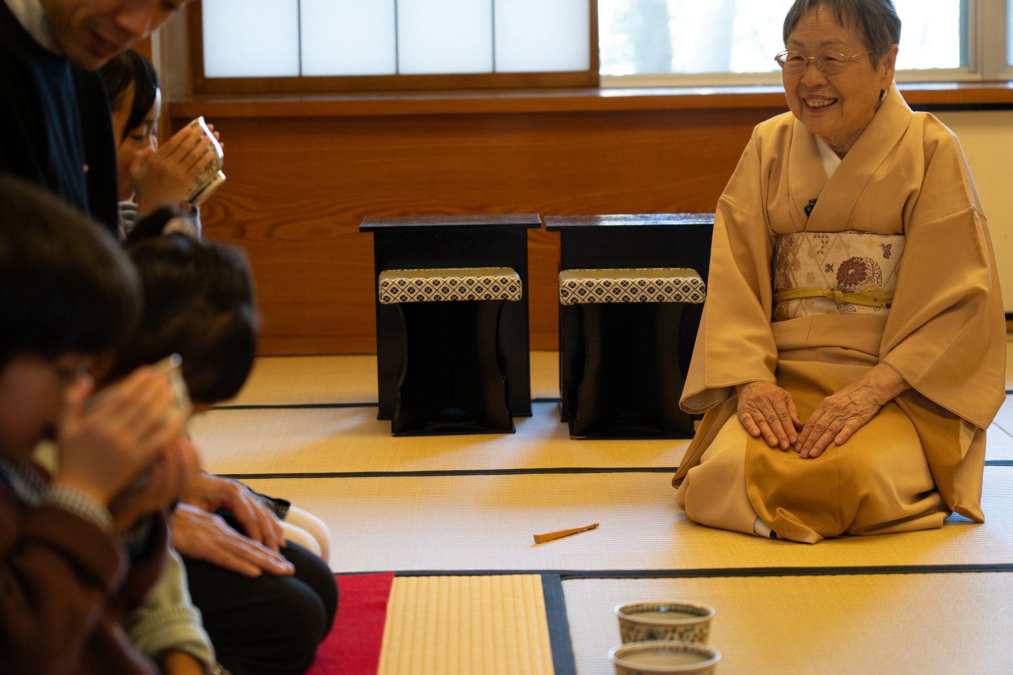 初釜茶会「はじめてのお茶会体験」を開催しました